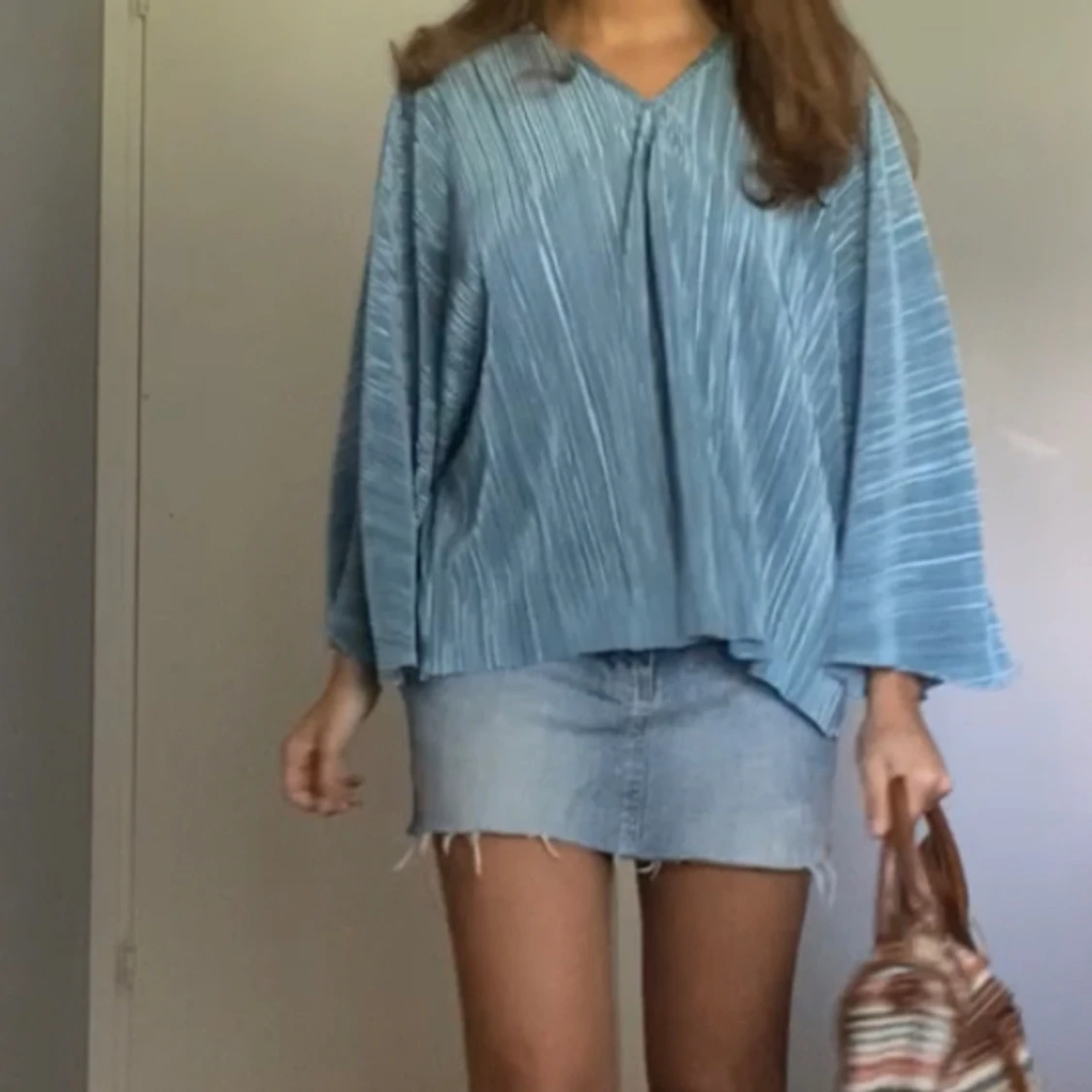 Plisserad tröja - 90