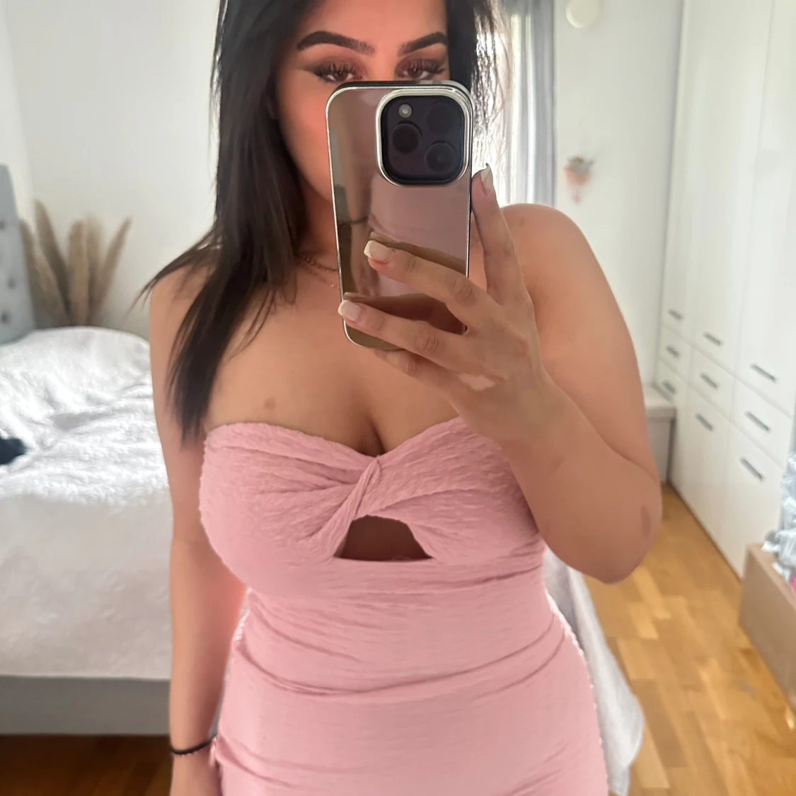 Rosa klänning   - 90