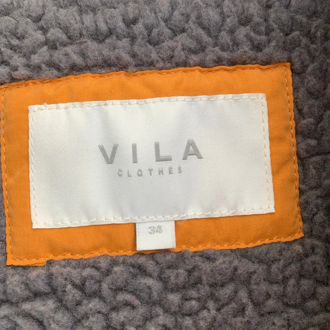 Orange vinterjacka - 91