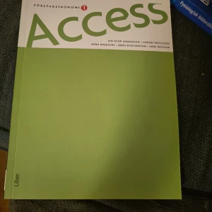 Access - företagsekonomi 1, lösningar  - Mycket bra skick 
