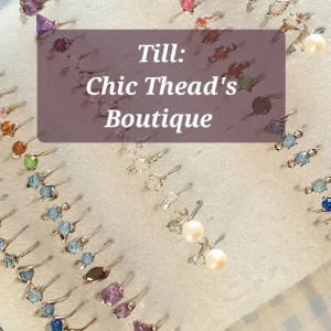 Silverfärgad Ring - Denna annons är till @ChicThread'sBoutique 