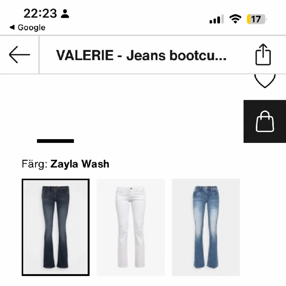Säljer LBT jeans från Zarlando, endast prövade, fel storlek för mig. Nypris 909kr. Mitt pris 800.. Jeans & Byxor.