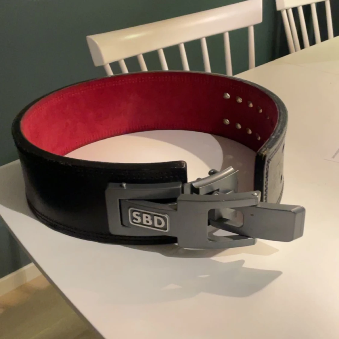 SBD Bälte:  BLACK/RED