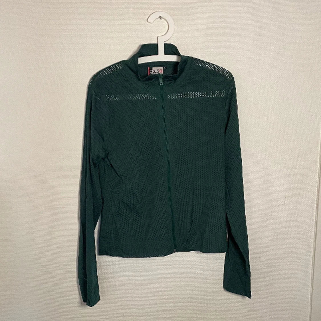 Långärmad half-zip tröja