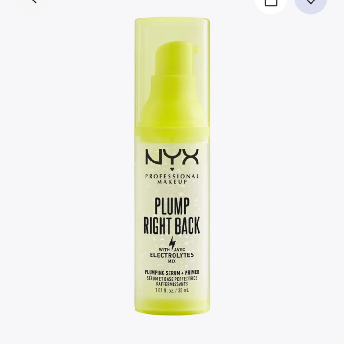 NYX plump right back primer💞💞