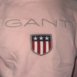 Rosa Gant Hoodie - Rosa hoodie från gant i storlek 170/15 år. Passar även S. Hoodien är använd ett fåtal gånger men är i mycket bra skick💓 Skriv vid frågor! Priset kan diskuteras😊