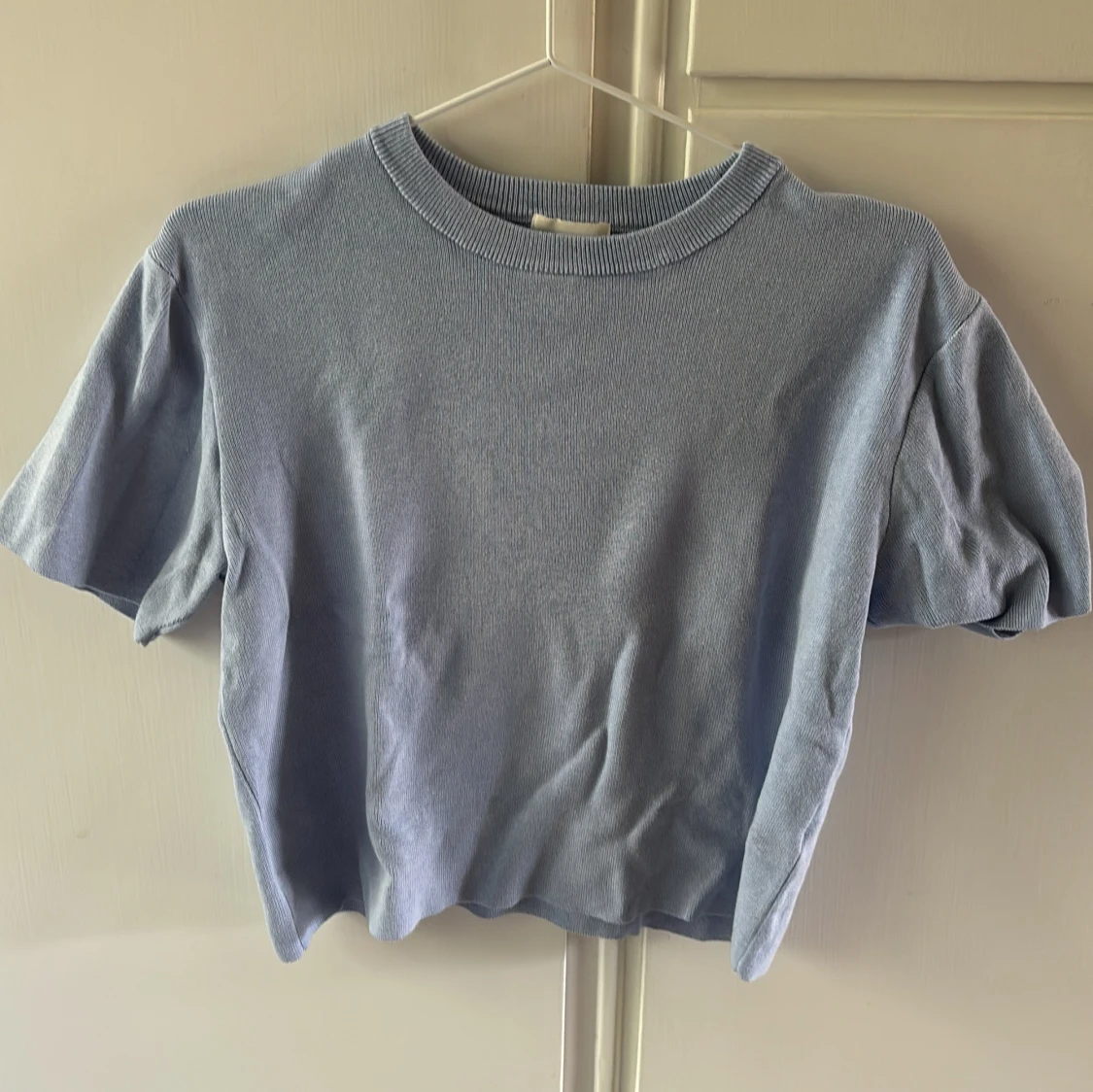 Blå fin tröja från hm