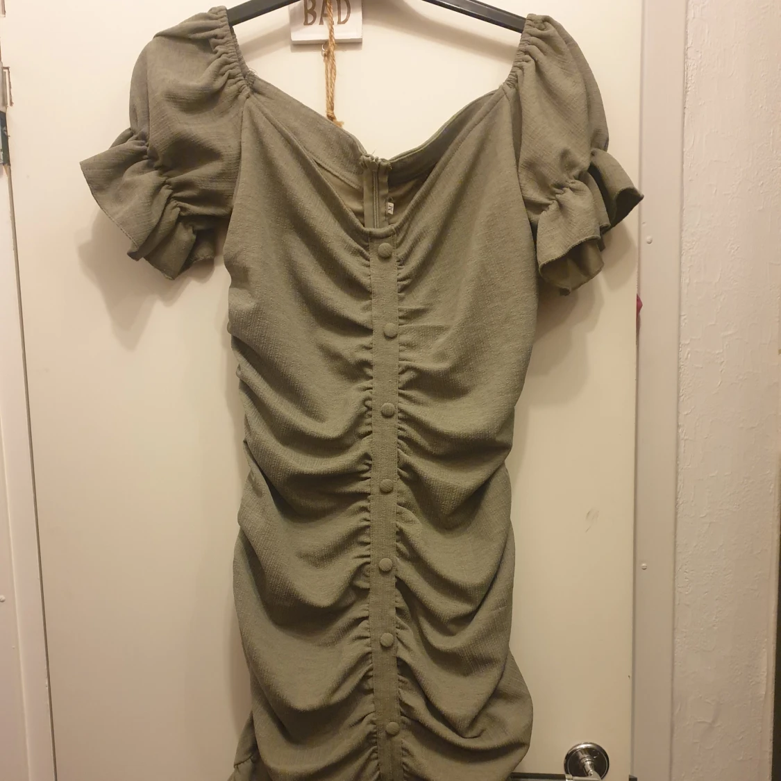 Jätte snygg grön klänning