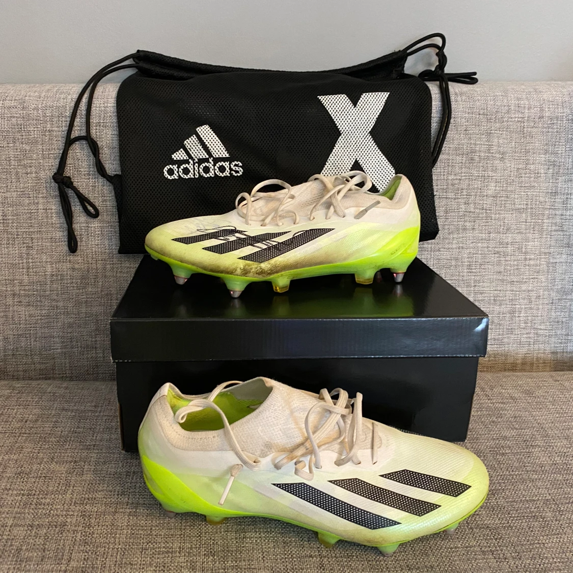Adidas X Crazyfast .1 FG signerad av Kulusevzki