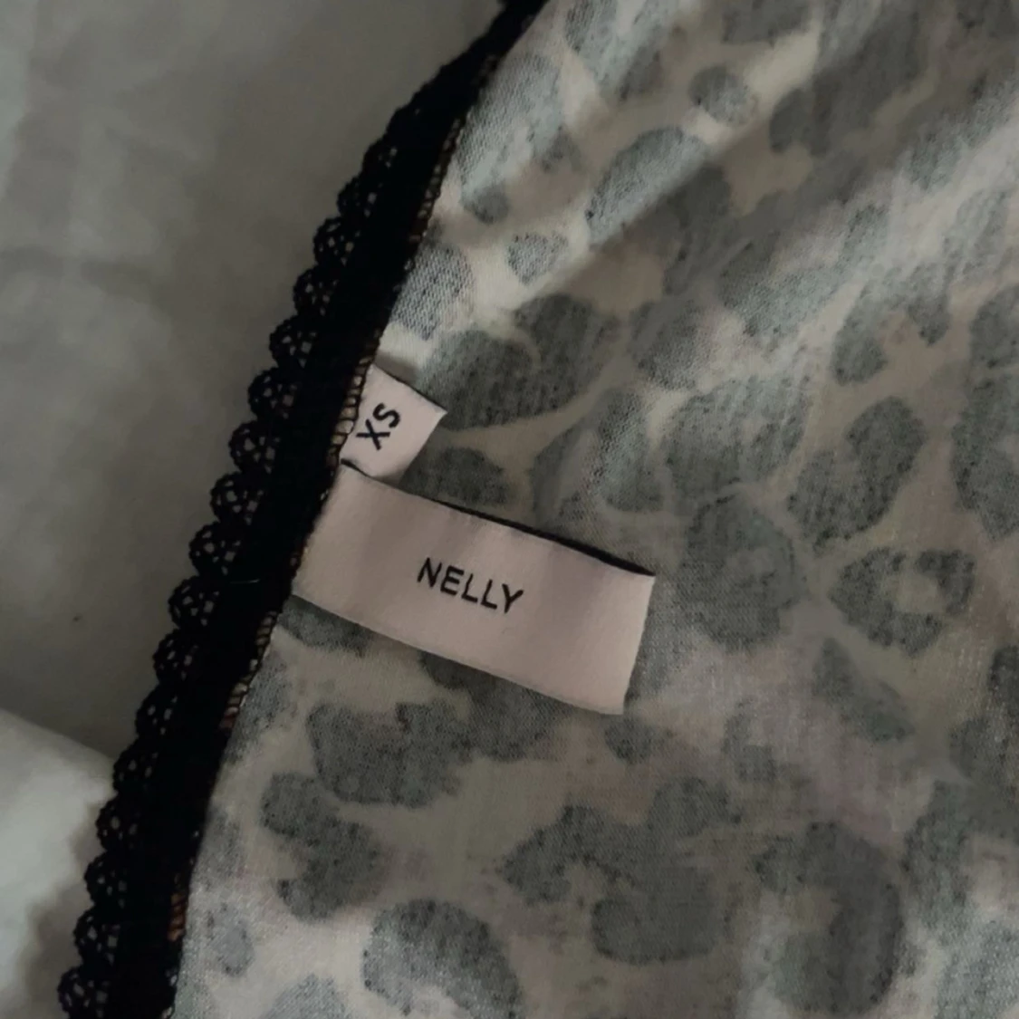 Leopardmönstrad topp - 91