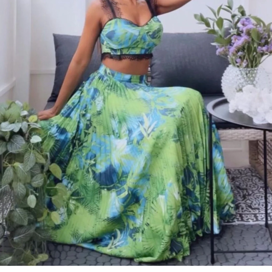 Kjol + Topp/Bustier - 2