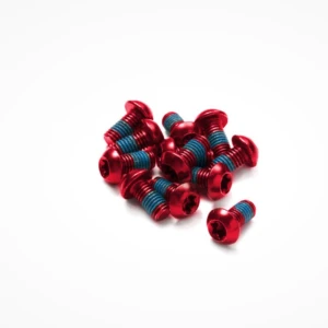 Skivbroms skruvar röda - 6st eller 12st