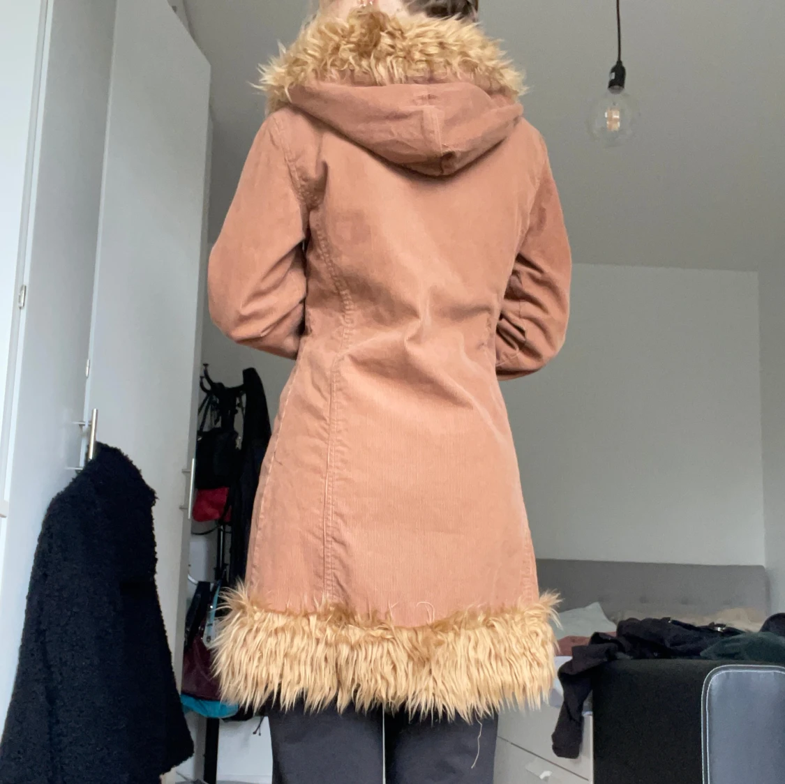 Kappa med päls  - 90