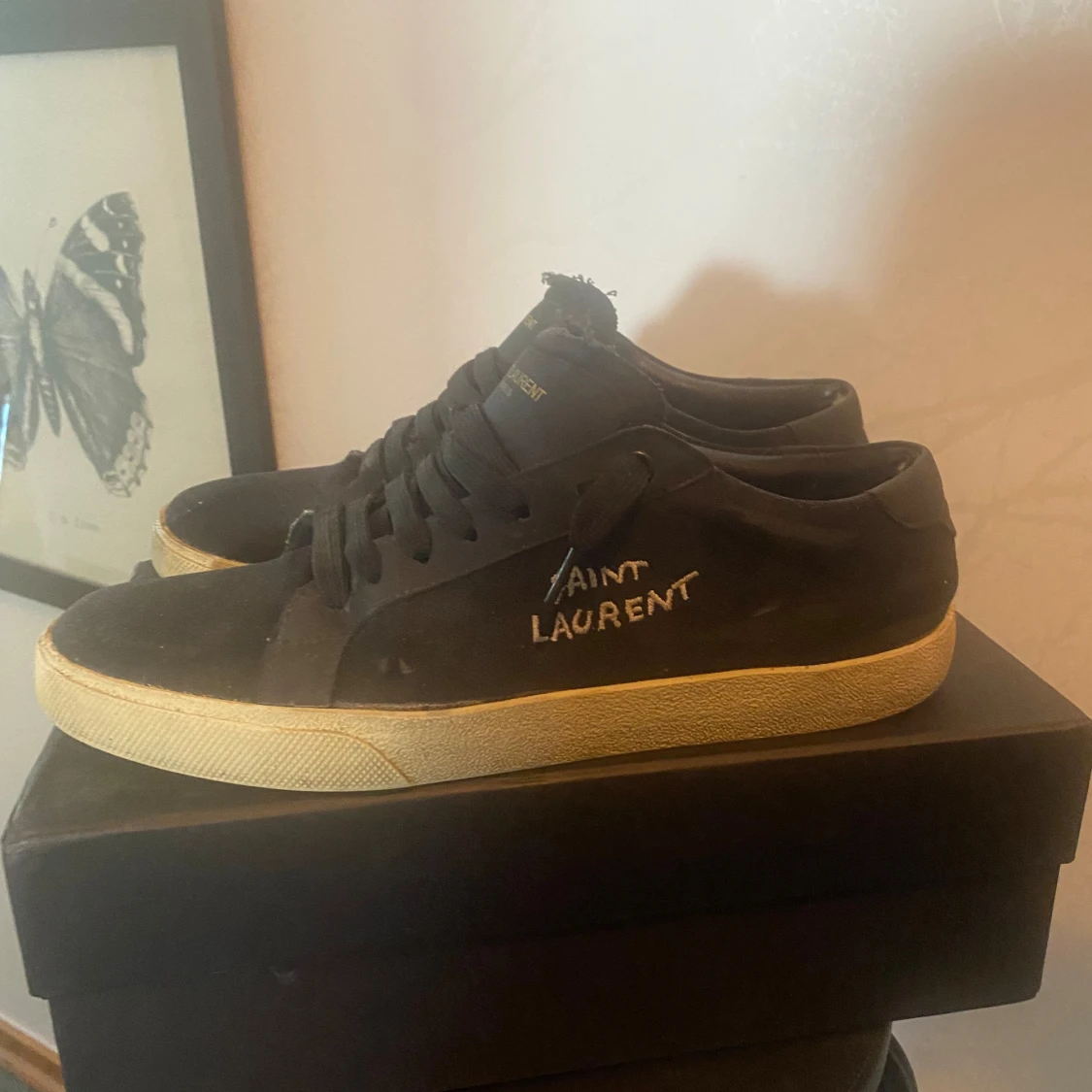 saint laurent skor - 90