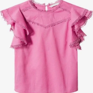 Mango blus  - Så söt rosa blus från mango!! Använd gärna köp nu eller skriv om ni är intresserade💗