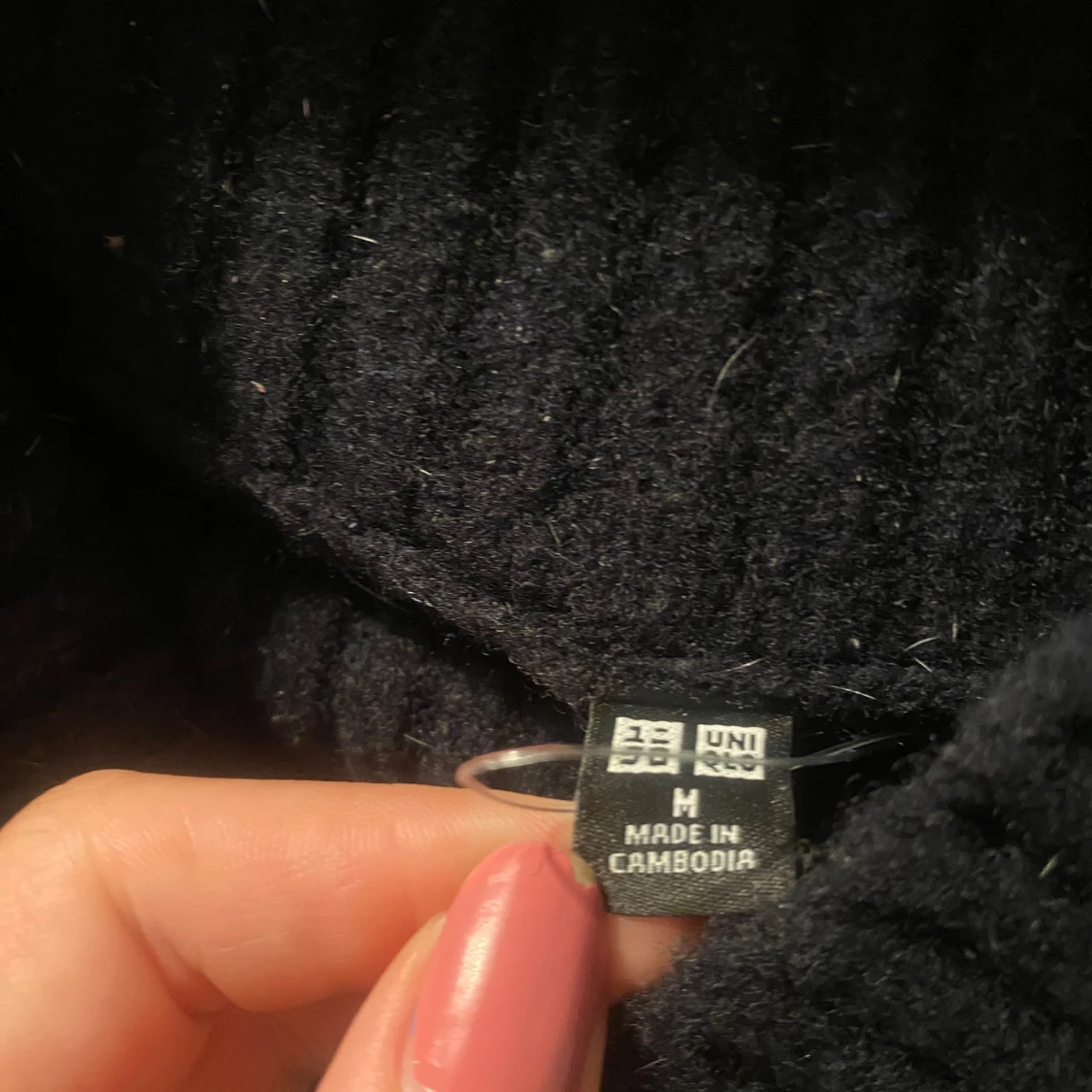 Randing tröja i mjukt material med slits vid höften - 3