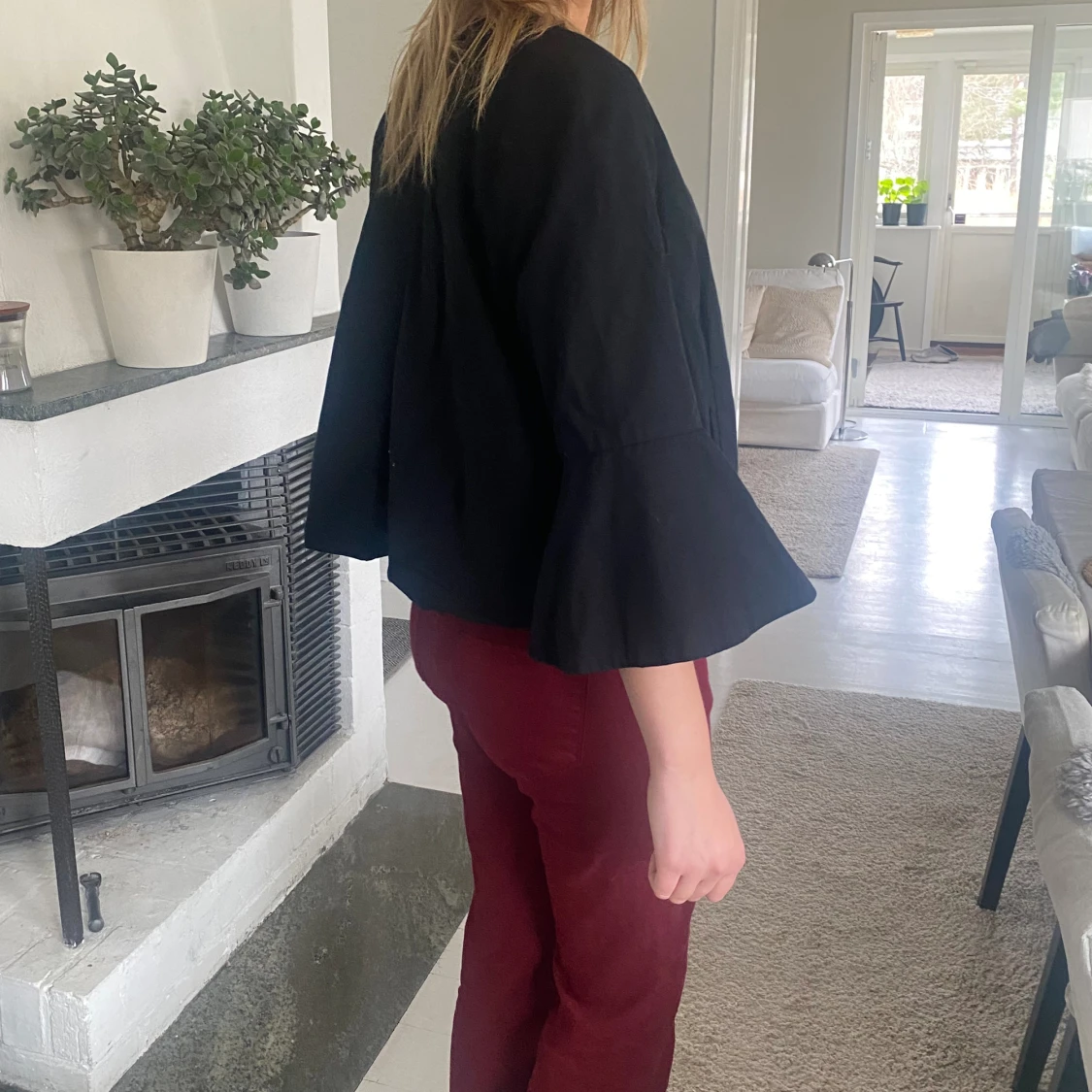 Trekvartsärms jacka - 90