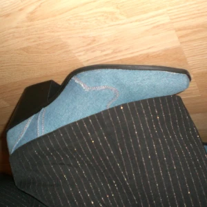 Jeans cowboybots med klack - Aldrig använda med lappen kvar, sjukt snygga och perfekta för våren, till festoutfit eller vardaglig