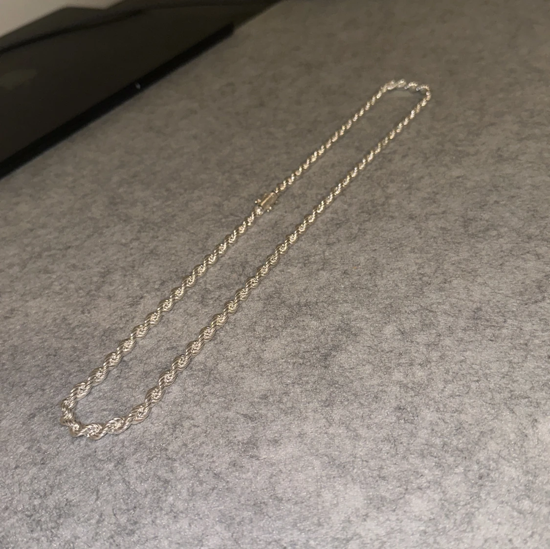 Silver kedja cordel 6mm - 90