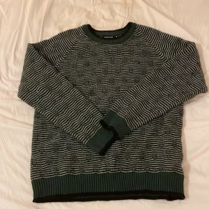 Fransk stickad tjocktröja - Monoprix stickad tröja XXL