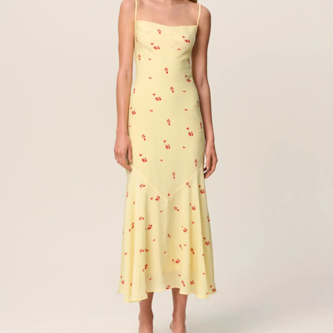 Gul Adoore klänning