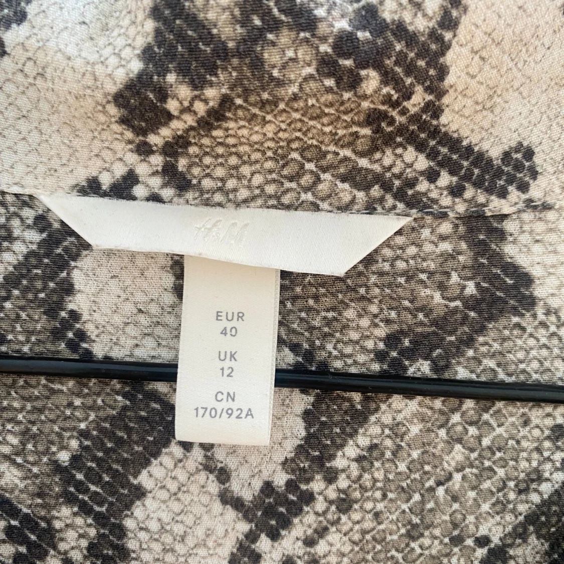 Skjortklänning Snakeprint - 90