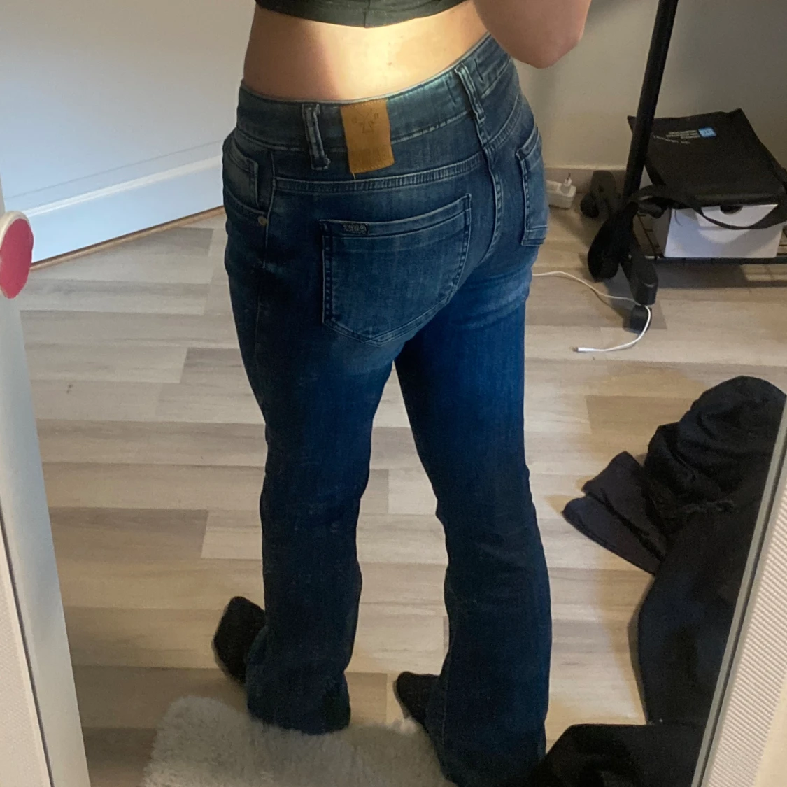 Lågmidjade jeans  - 91