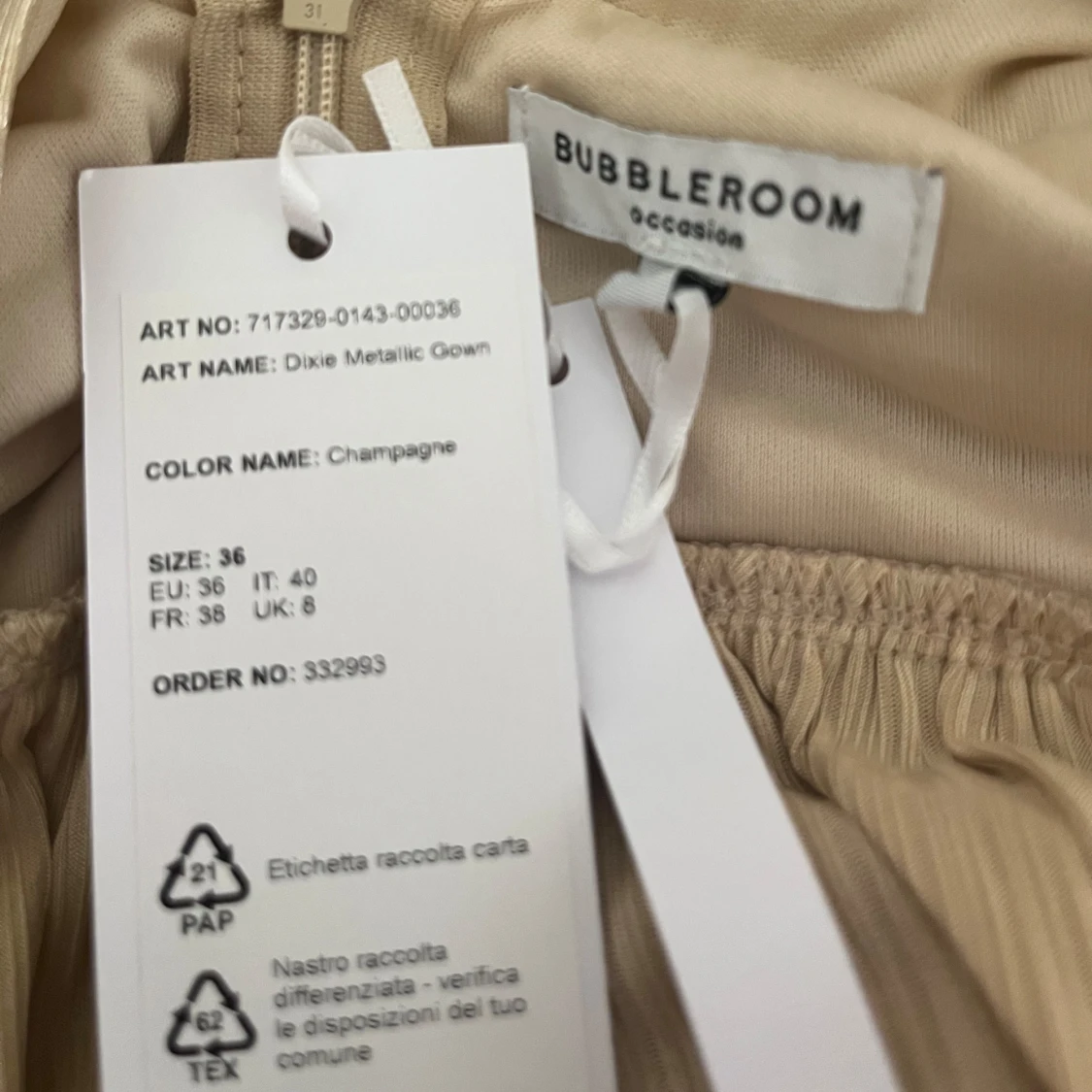 Långklänning/balklänning  - 93