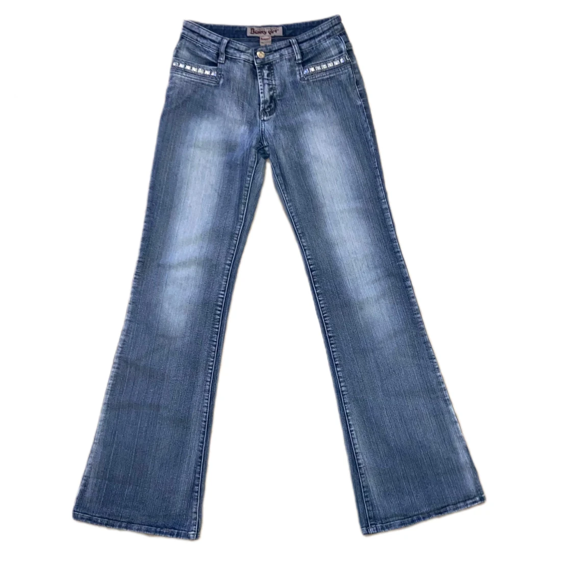 Lågmidjade jeans bootcut - 92