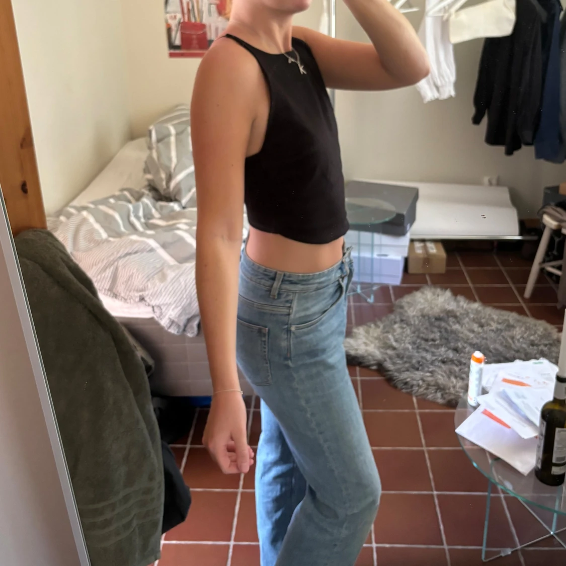 Svart linne från zara 