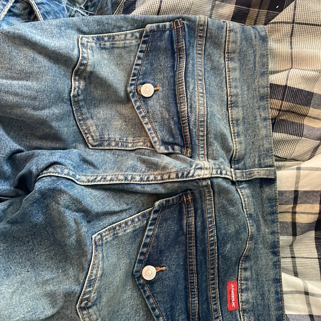 Lågmidjade bootcut jeans - 93
