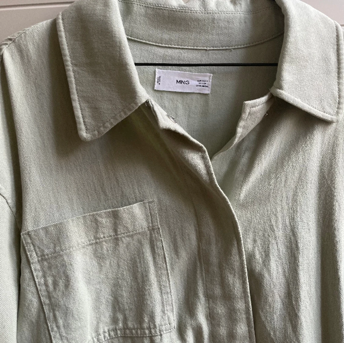 Grön jeansjacka Mango  - 90