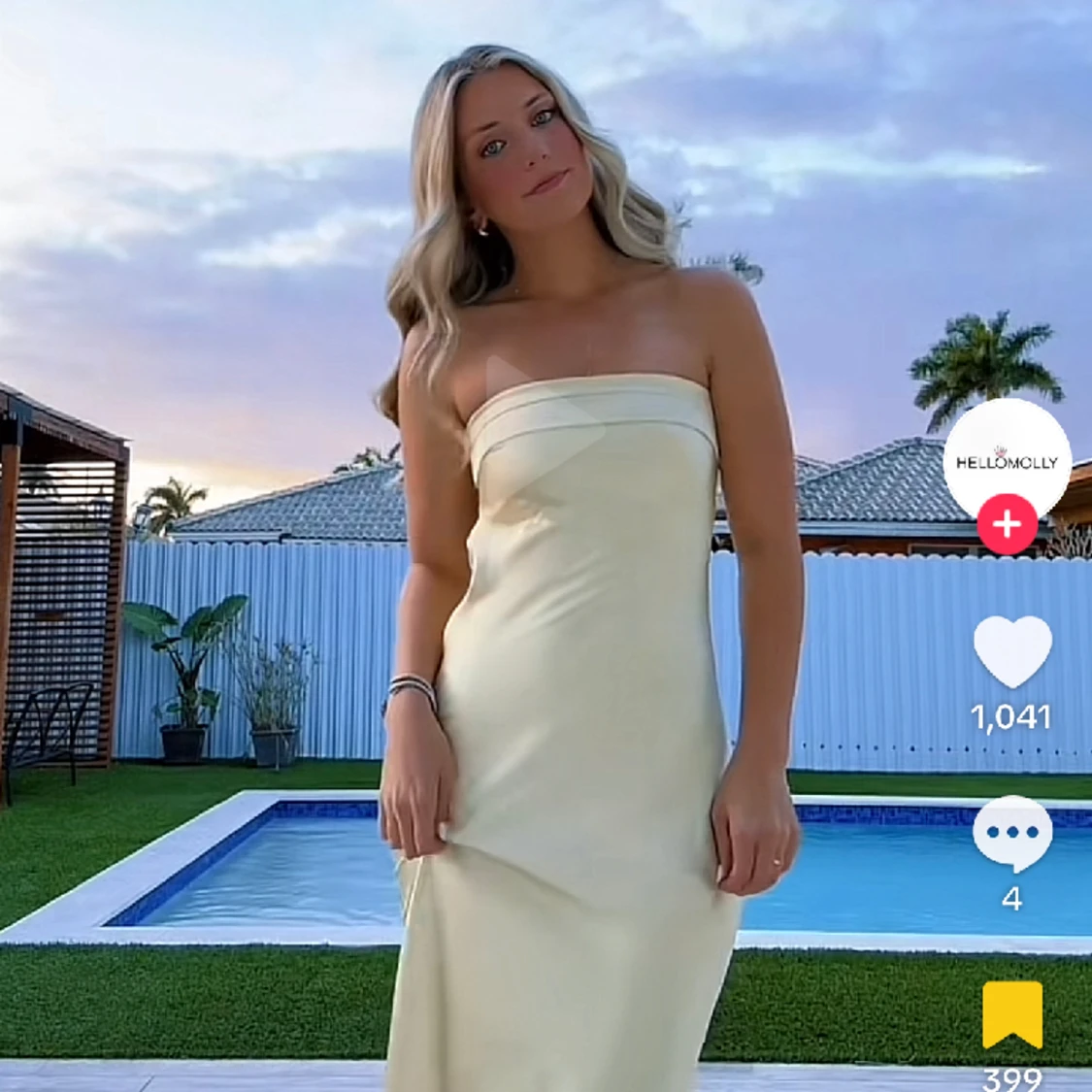 Run to the top maxi dress yellow  - 90