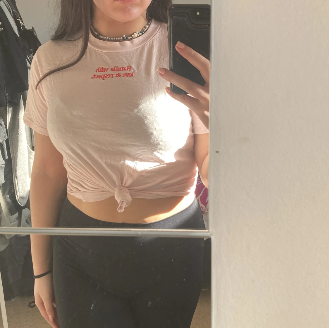 ✨En rosa basic moncler tröja✨