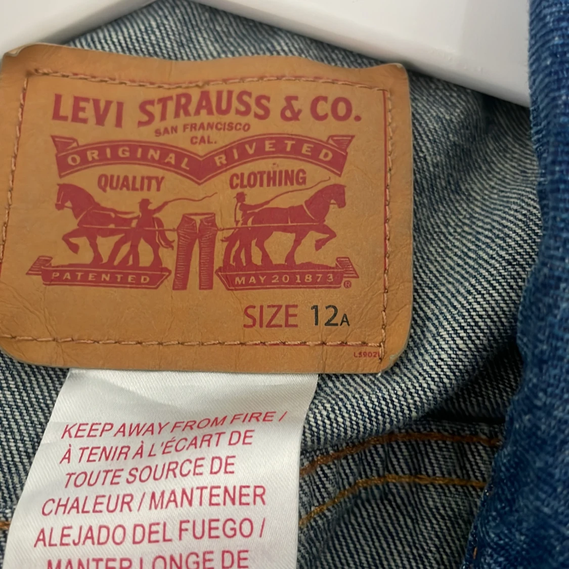 Levis jeansjacka  - 90