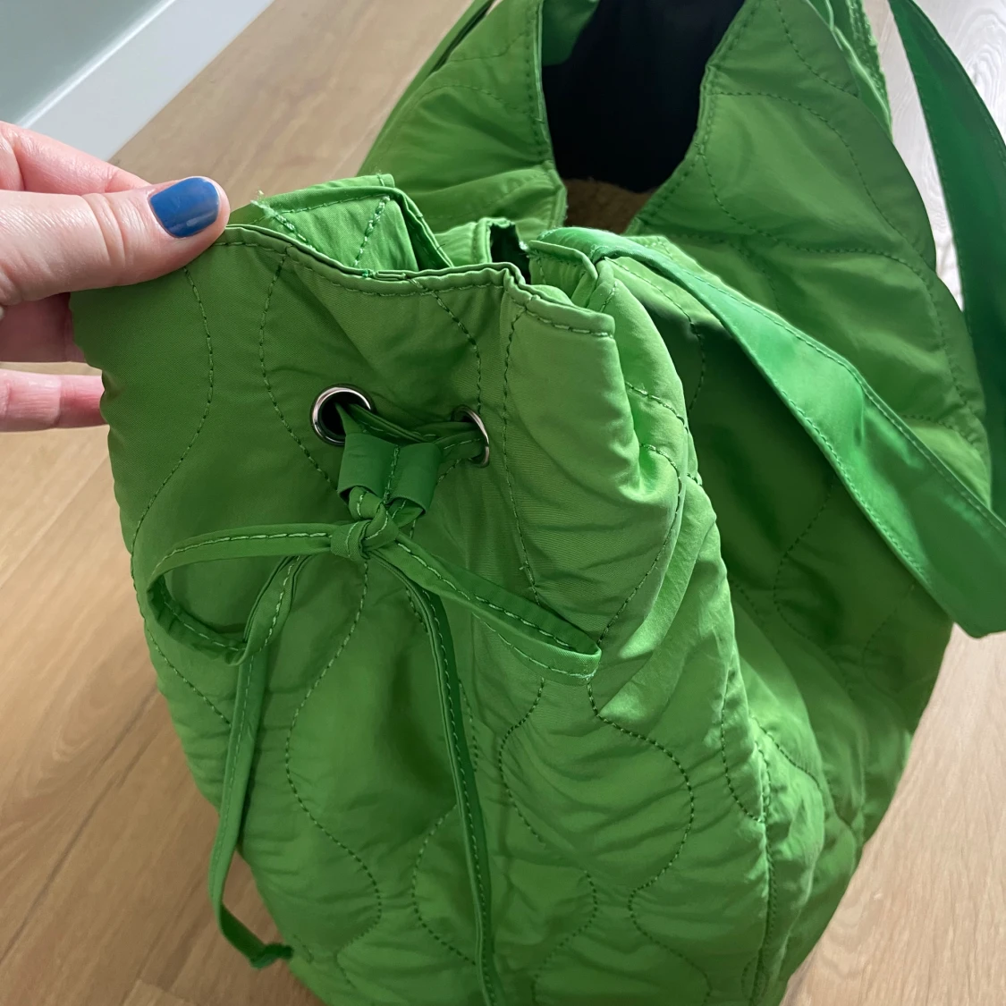 Grön stor väska - 92