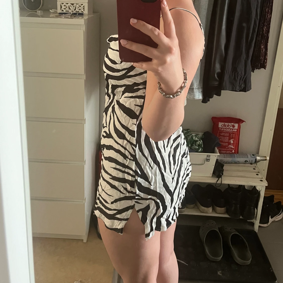 Zebra klänning - 90