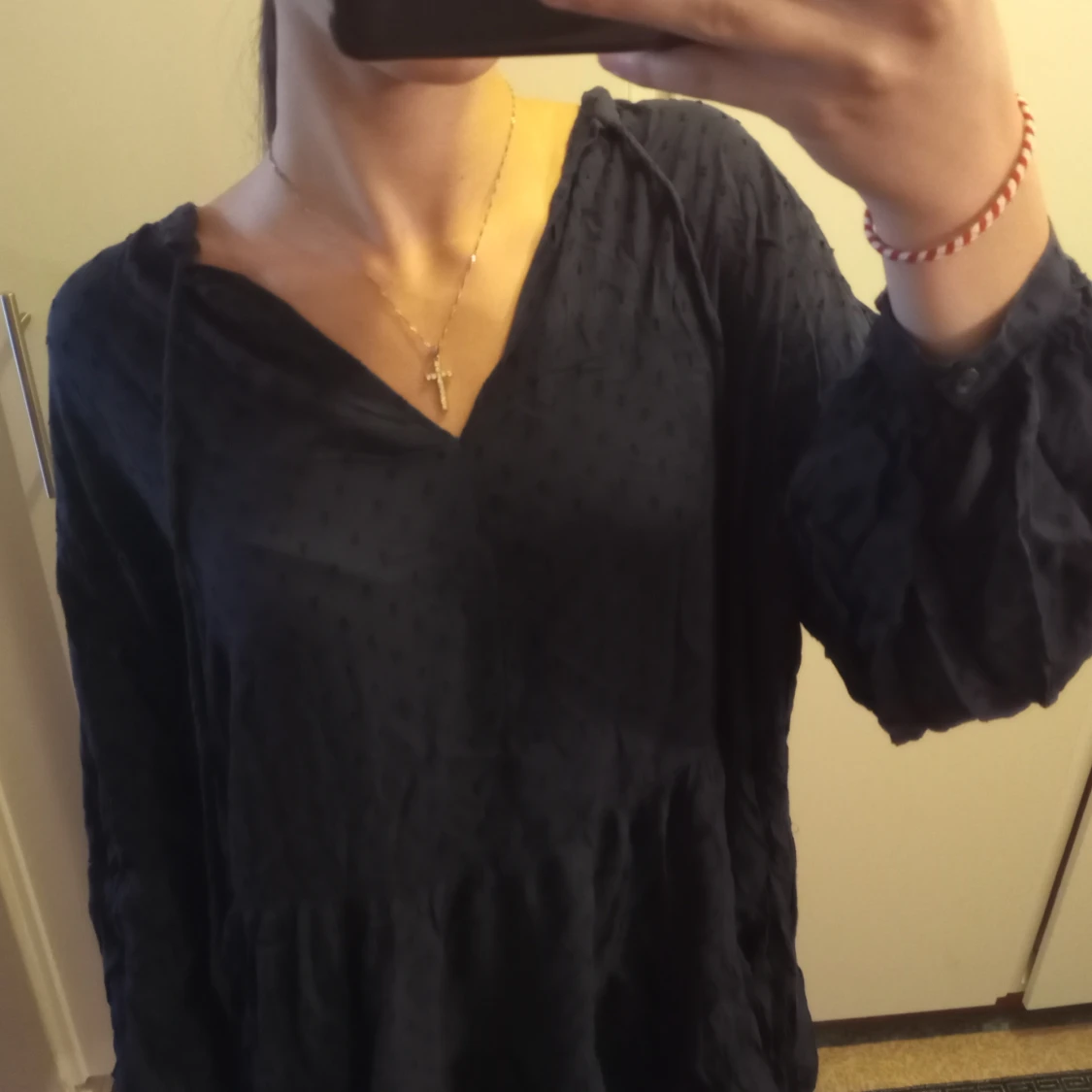 Marinblå klänning - 2