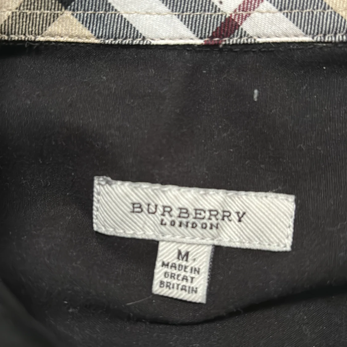 Svart burberry skjorta - 91