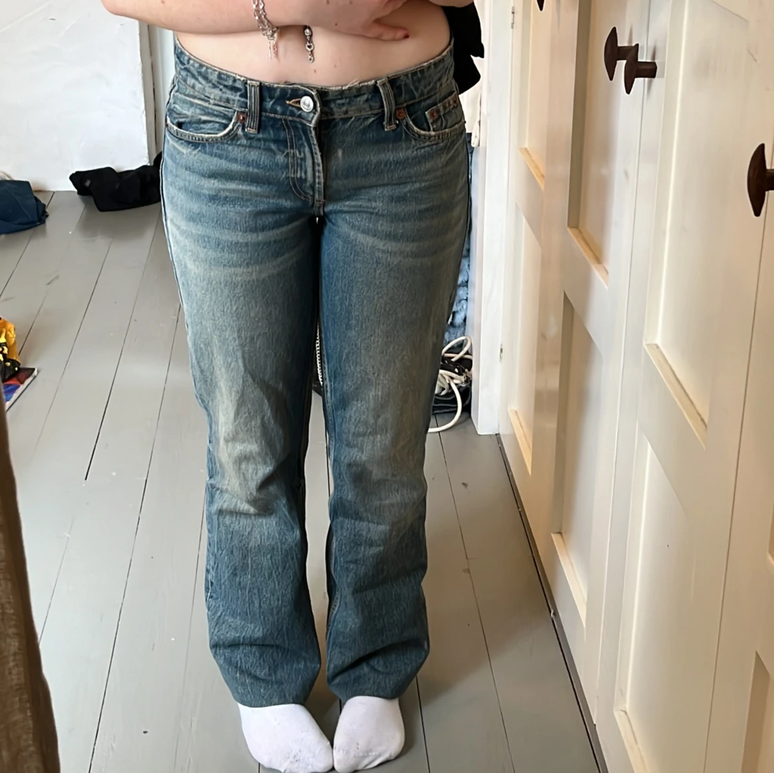 Lågmidjade jeans 