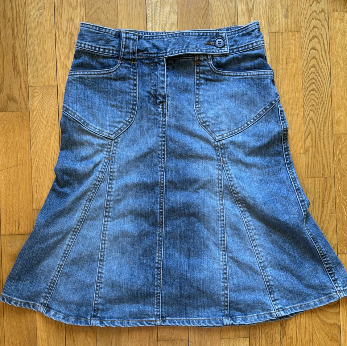 Jeanskjol midi