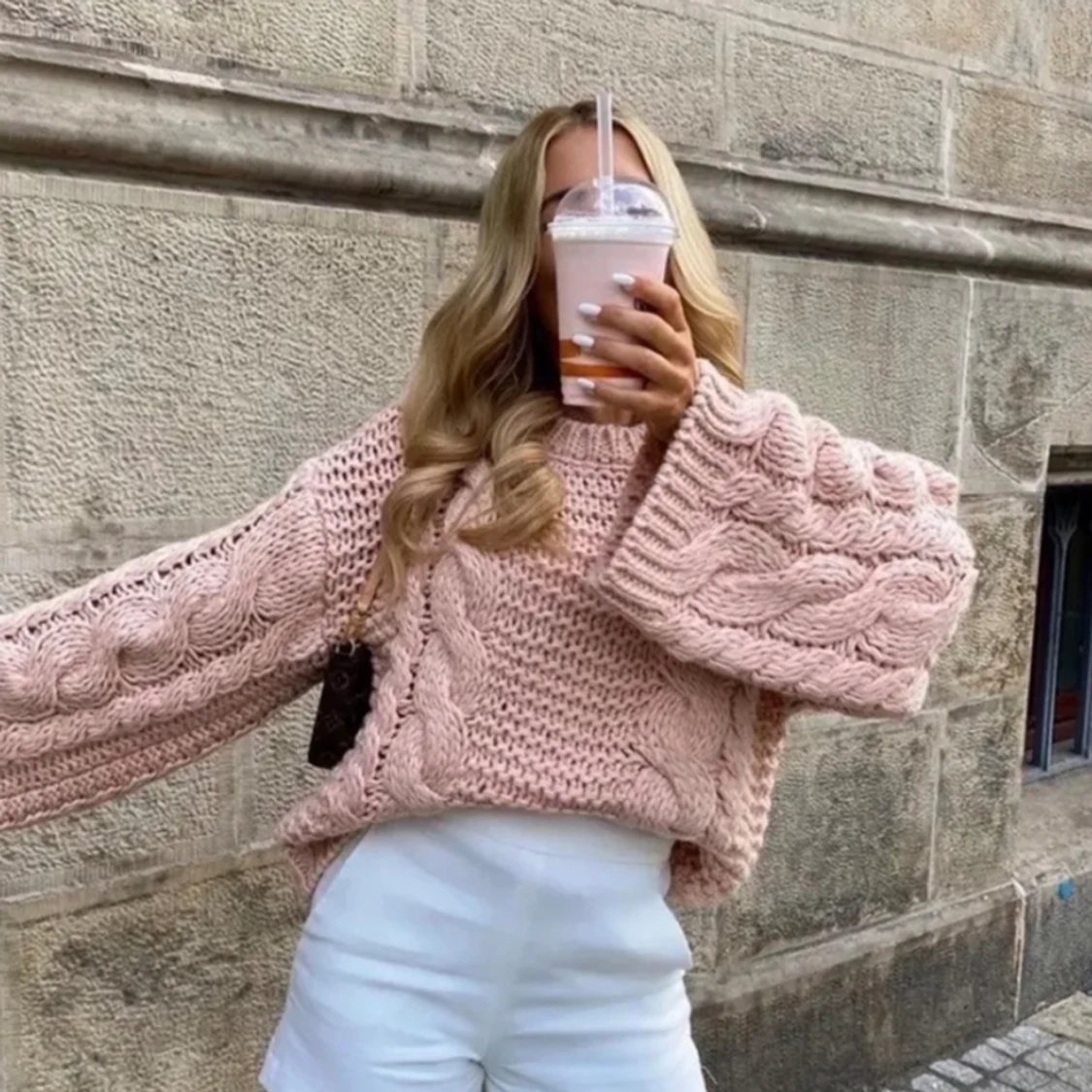 Stickad tröja  - 90