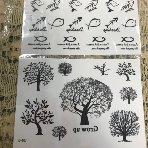Engångs Tatuering  - Mått 15.50*10.50 cm 50kr/2st Samma frakt 