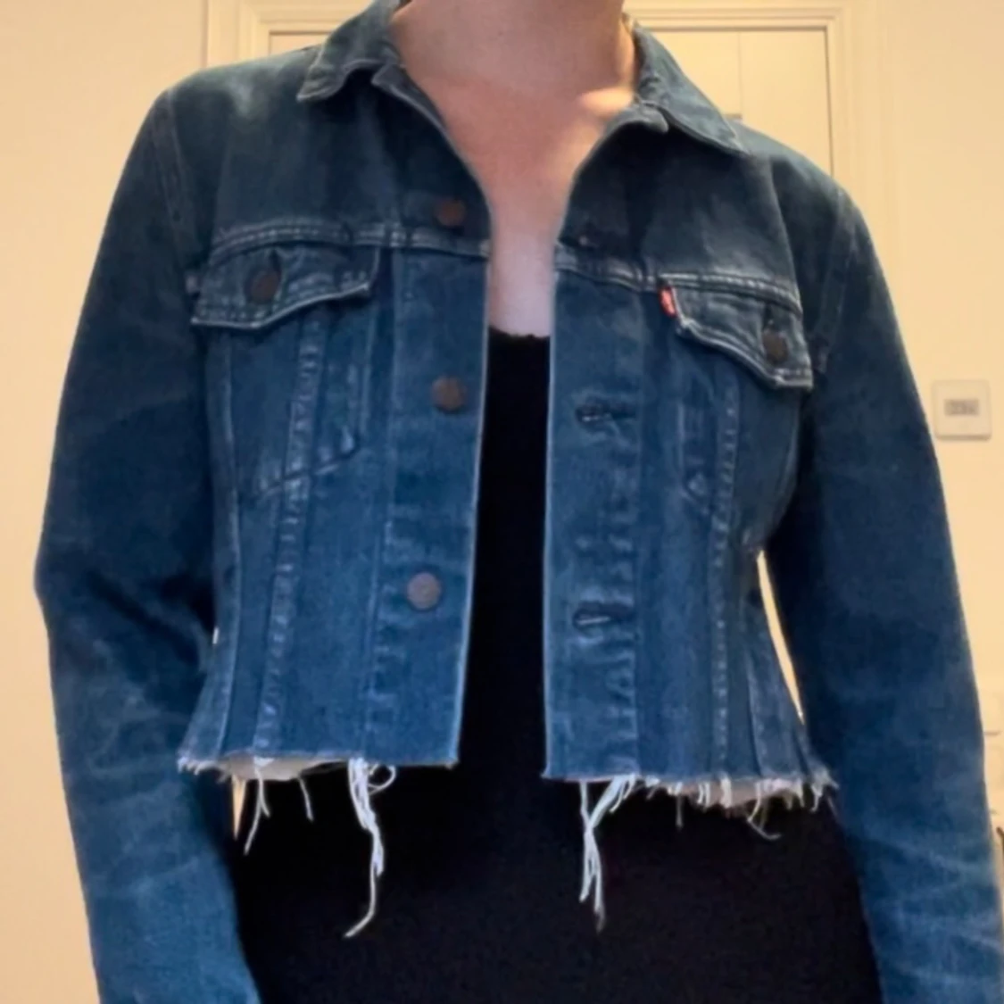 Vintage Levis jeans jacka - 91