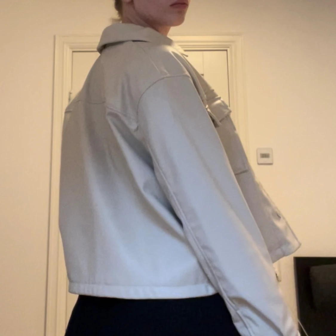 Faux leather jacka - 90