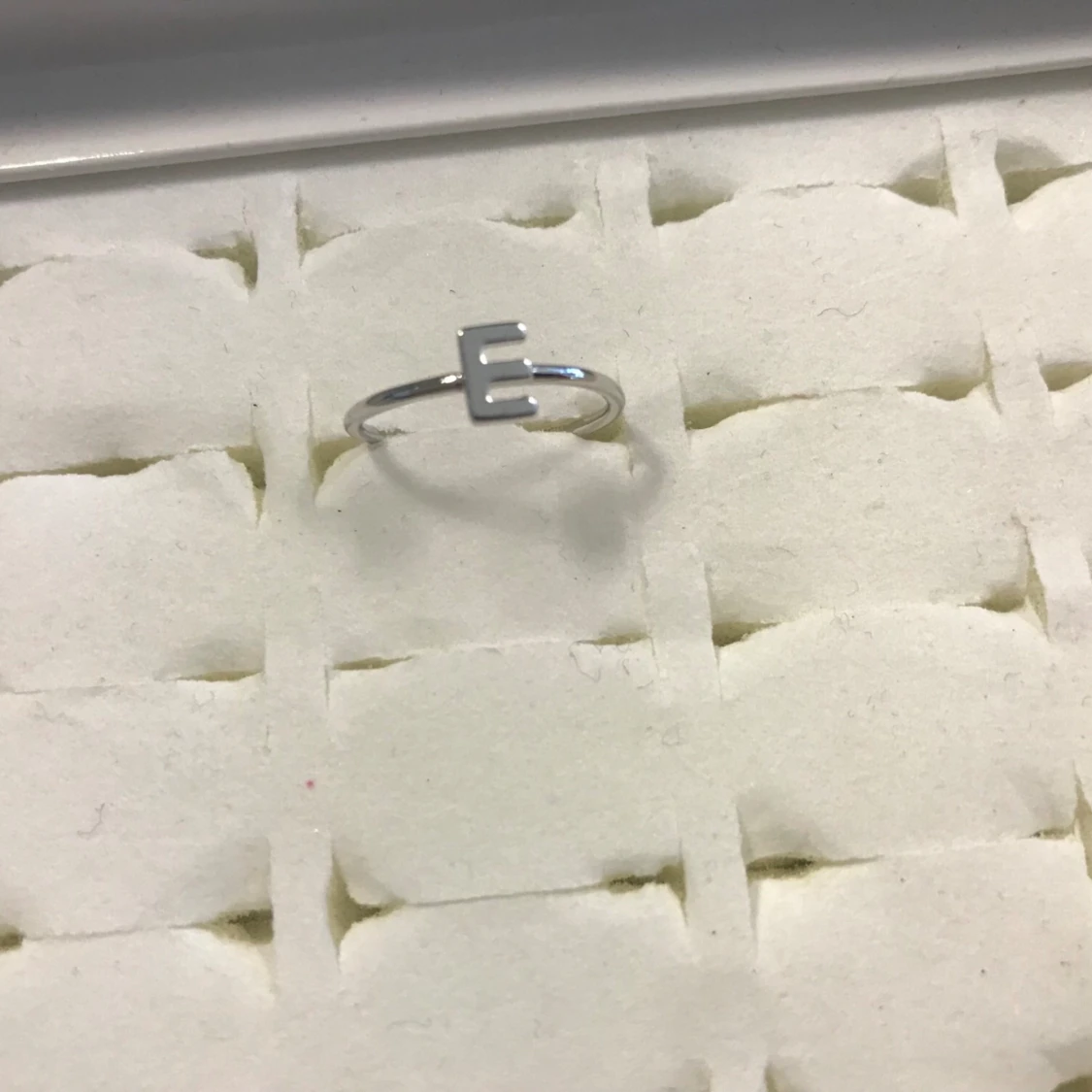 925 Silverpläterade Ring  - 90