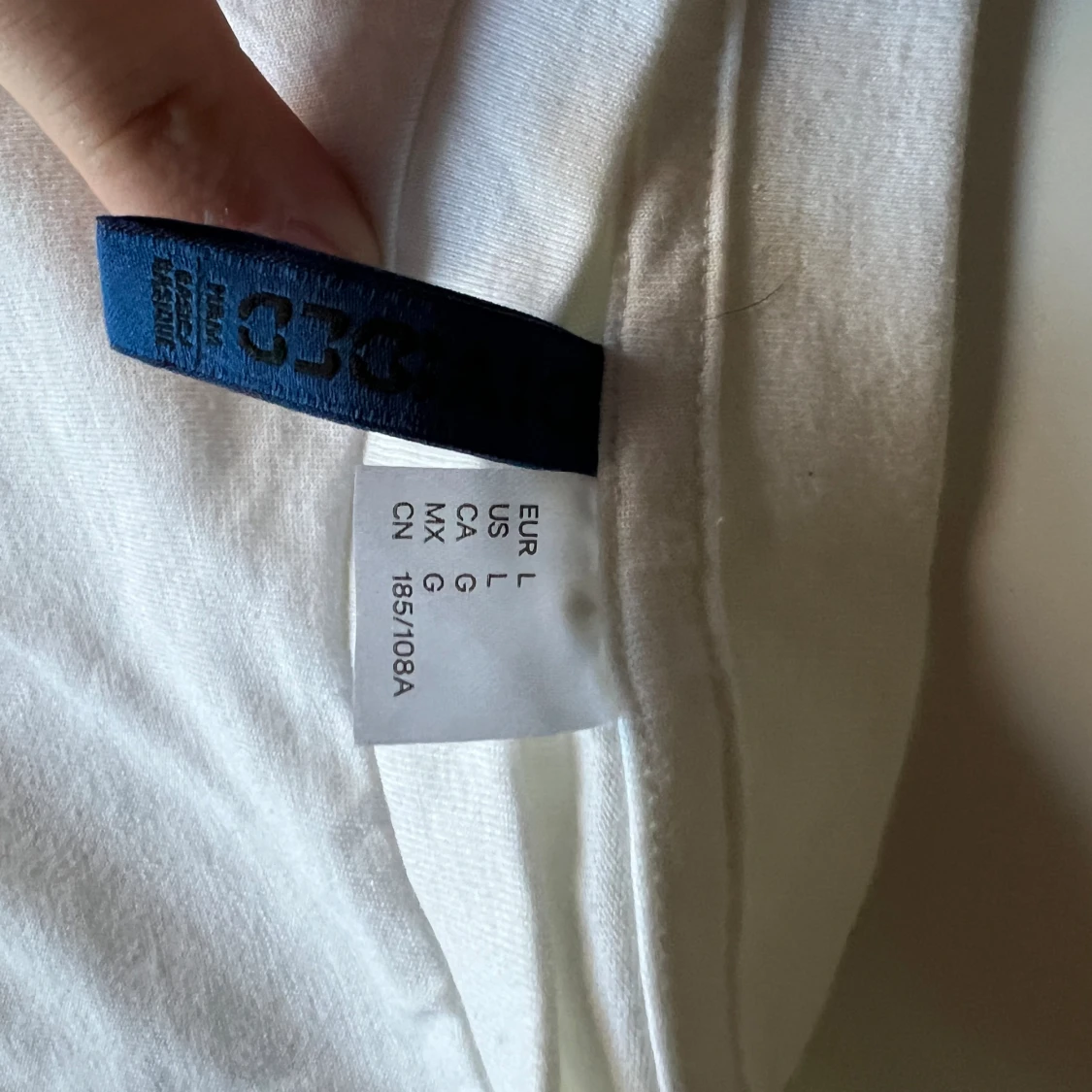 Oanvänt vitt linne - 91