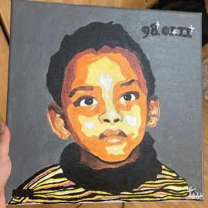 Yasin byn målning  - Handgjord Yasin byn tavla💕