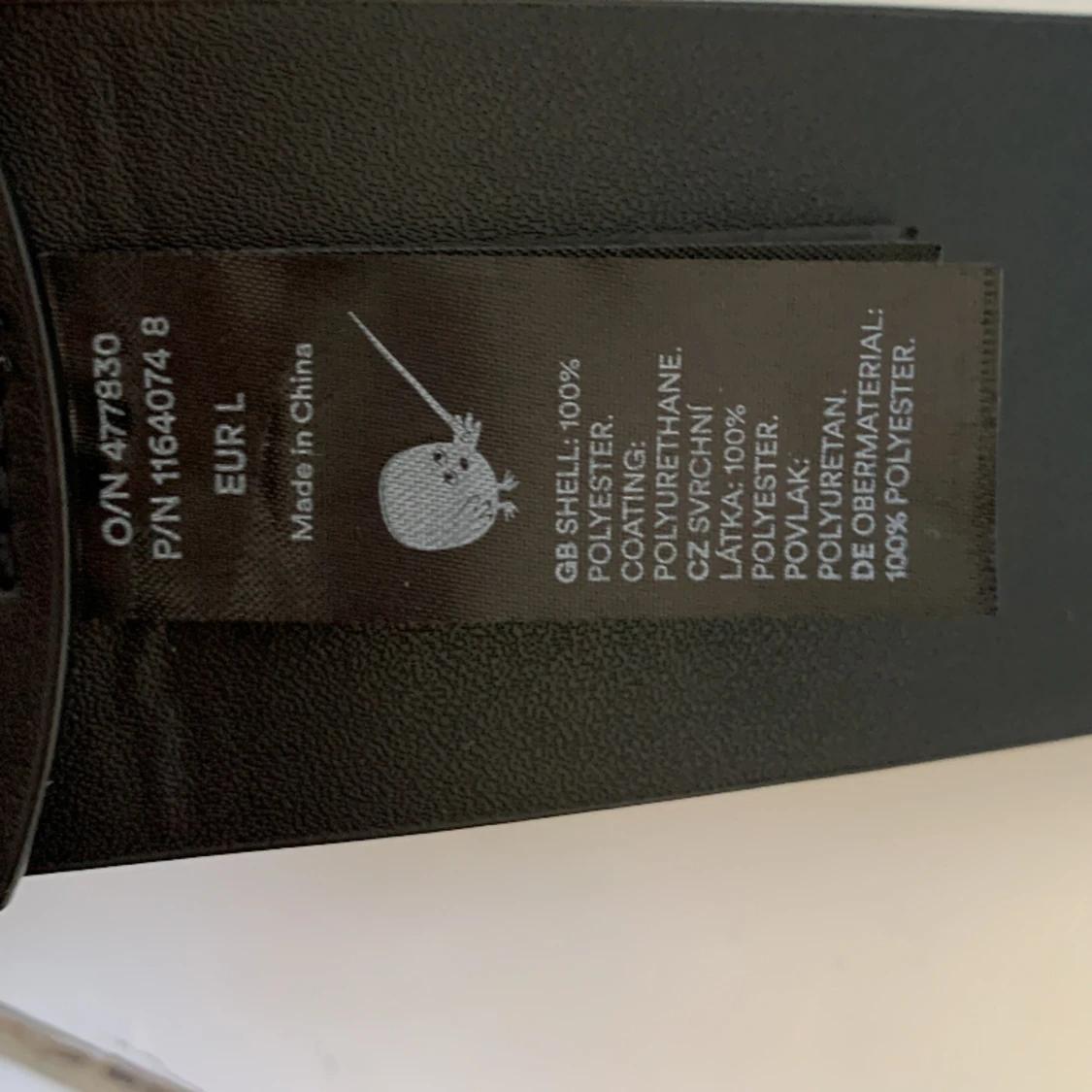 Ring läderbälte - 90