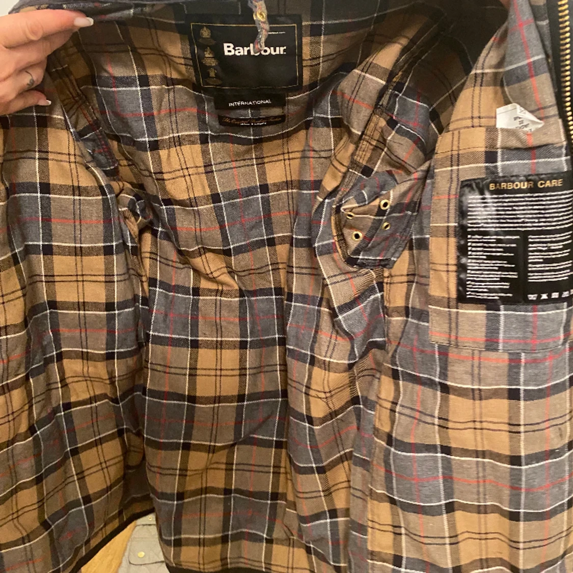 Barbour jacka äkta 